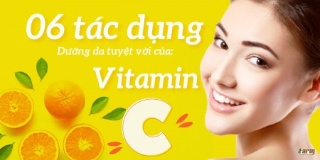 6 Tác Dụng Dưỡng Da Tuyệt Vời Của Vitamin C Mọi Cô Gái Nên Biết
