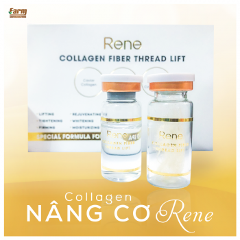 Chỉ Tơ Nâng Cơ Trắng Da Collagen Rene