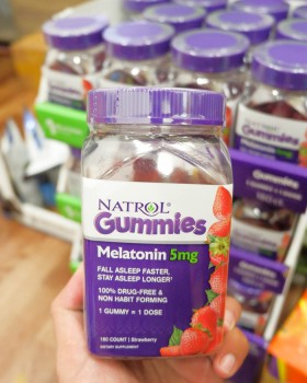 Kẹo Gummies Giúp Ngủ Sâu & Giải  Stress NATROL USA