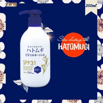Sữa Dưỡng Thể Chống Nắng Hatomugi 250ml