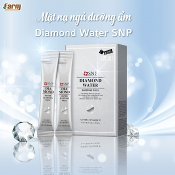 Mặt Nạ Ngủ Dưỡng Ẩm Diamond Water SNP