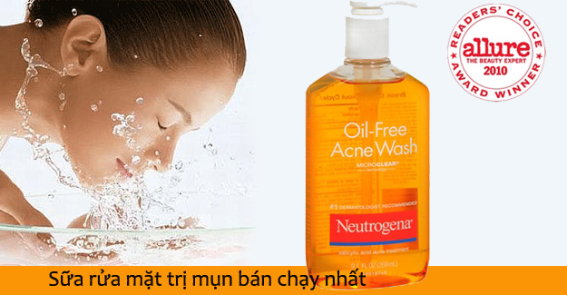 sua rua mat neutrogena oil free ance wash1