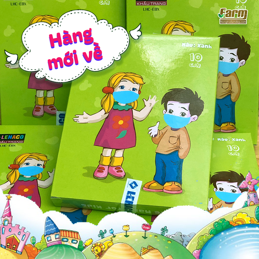 Khẩu Trang Em Bé Lehaco