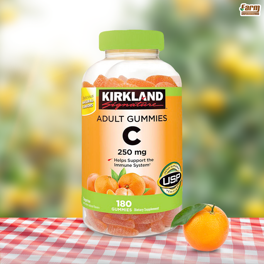 Kẹo bổ sung Vitamin C Kirkland 2