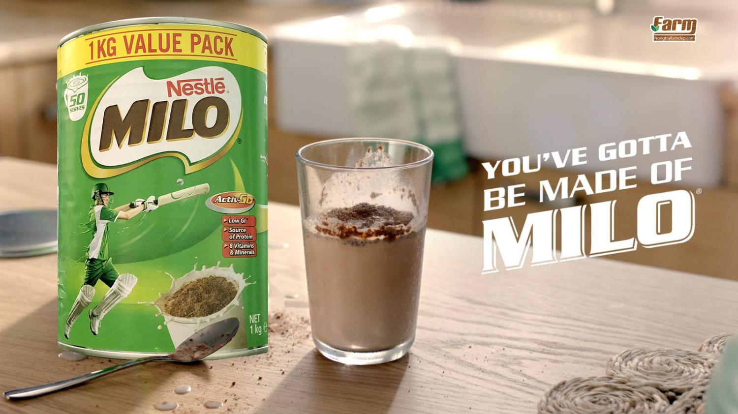 Sữa Nestle Milo Úc 1kg 5