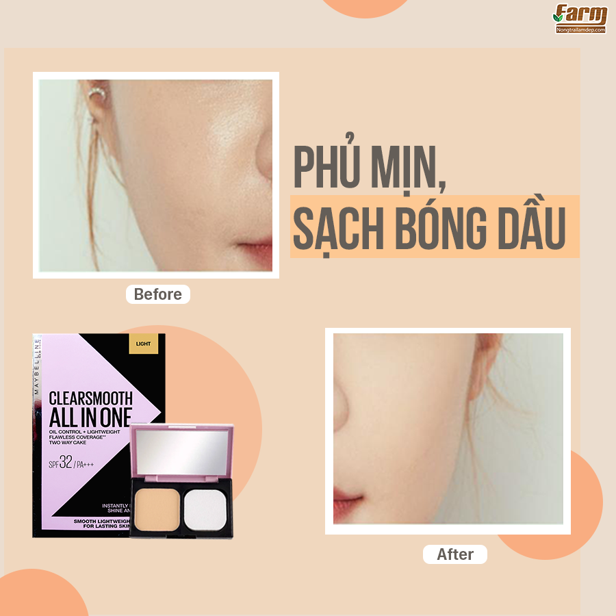 phấn phủ kiềm dầu maybelline all in one 10