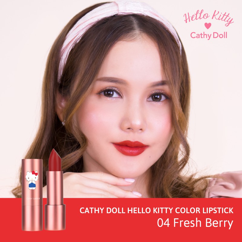 Son Thỏi Hello Kitty Cathy Doll Color Lipstick