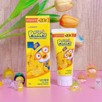 Kem Đánh Răng Em Bé Pororo Vị Chuối 70g