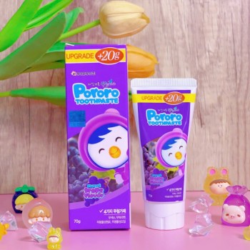 Kem Đánh Răng Em Bé Pororo Vị Nho 70g