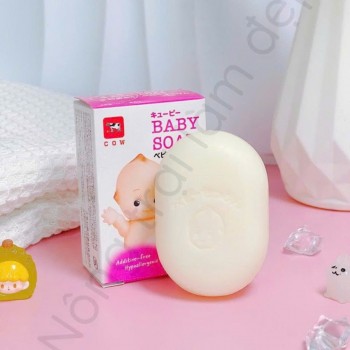 Xà Phòng Tắm Cho Bé Cow Baby Soap 90g