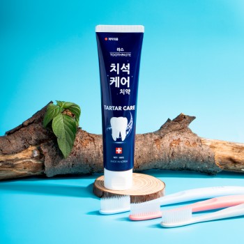 Kem Đánh Răng Hỗ Trợ Trắng Răng, Khử Mùi, Sạch Mảng Bám Tartar Care Hàn Quốc 150g