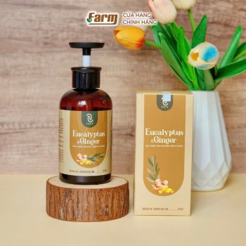 Dầu Xông Tắm Khuynh Diệp Và Gừng Herbal Shower oil 300ml ZIEN