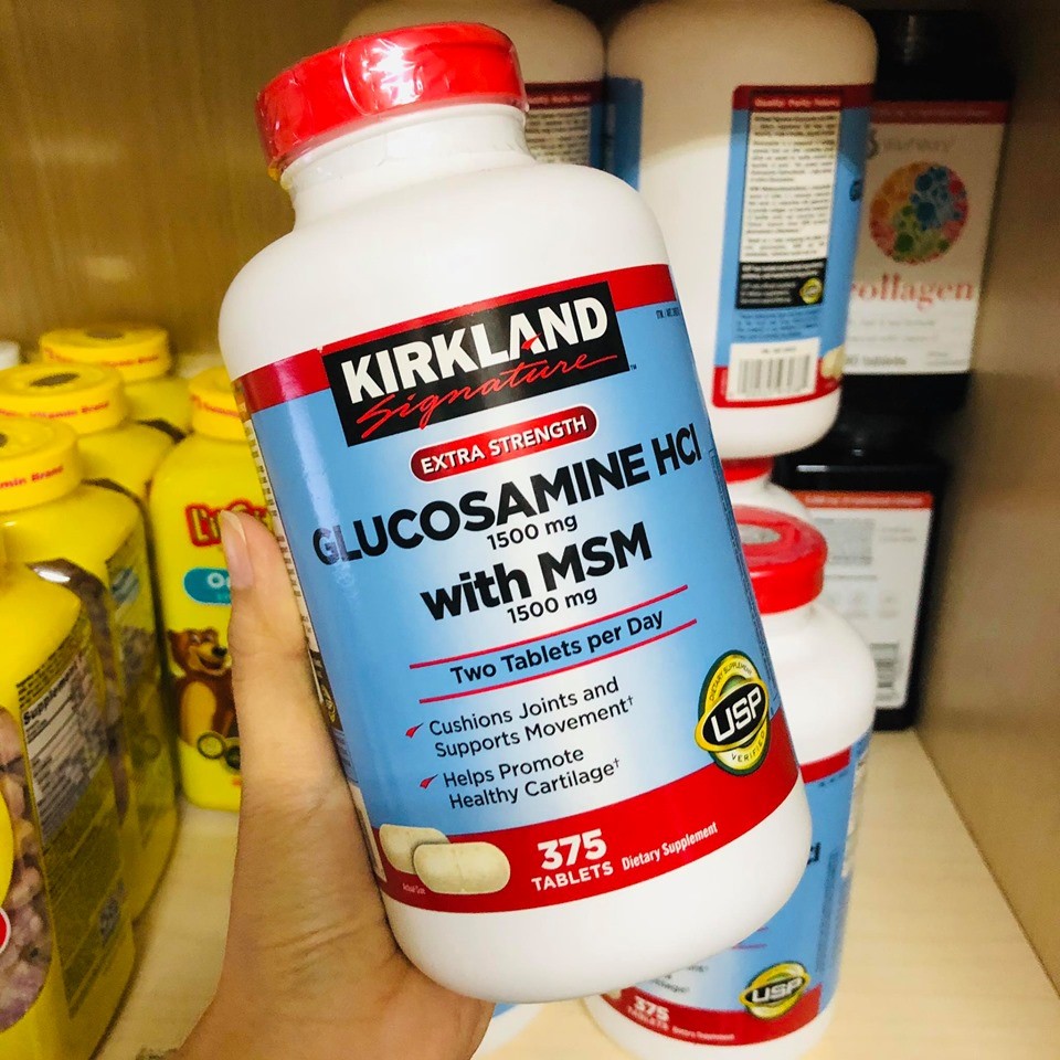 Viên uống hỗ trợ xương khớp Glucosamine Kirkland