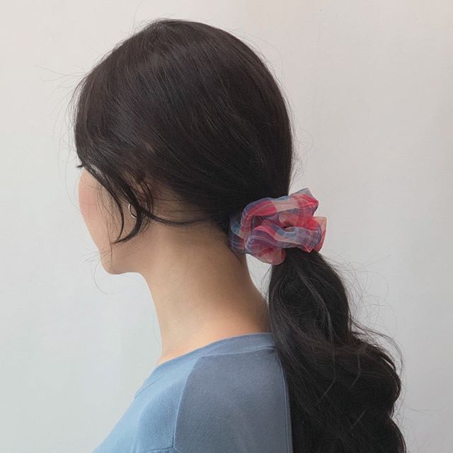 Chun buộc tóc hoa cúc, Dây cột tóc nhỏ nhắn đáng yêu - Cột tóc |  ThờiTrangNữ.vn