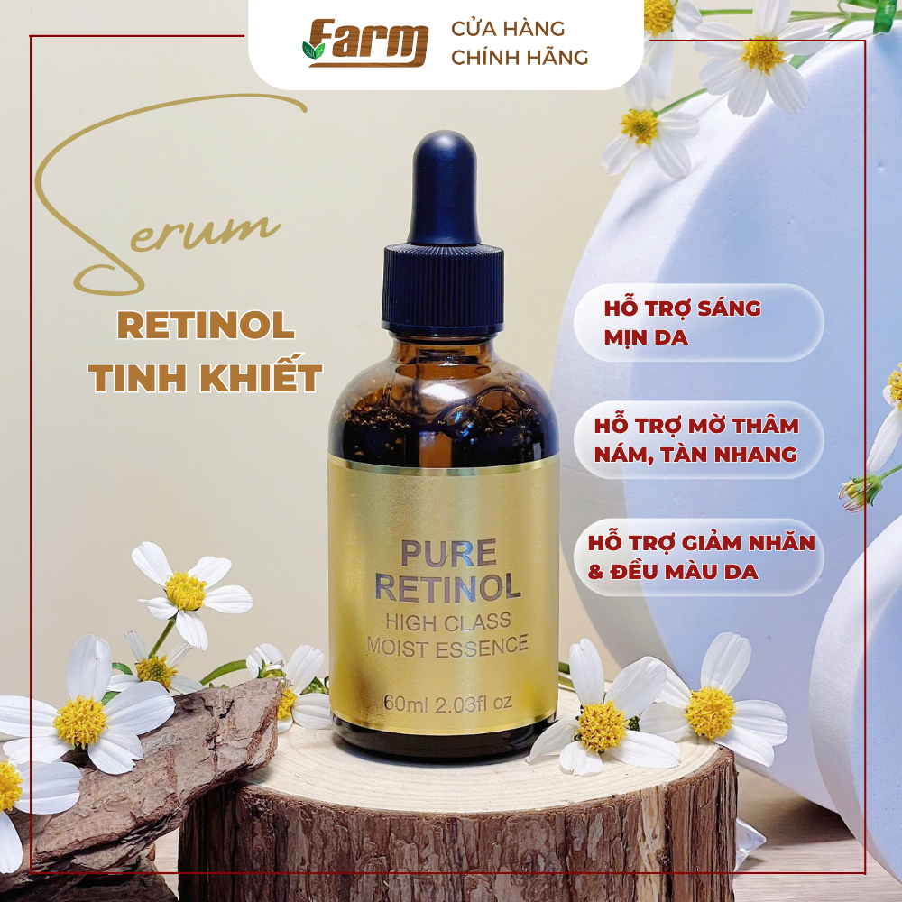 Serum Dưỡng Ẩm, Trẻ Hóa, Cải Thiện Đều Màu Da Pure Retinol Stem 60ml