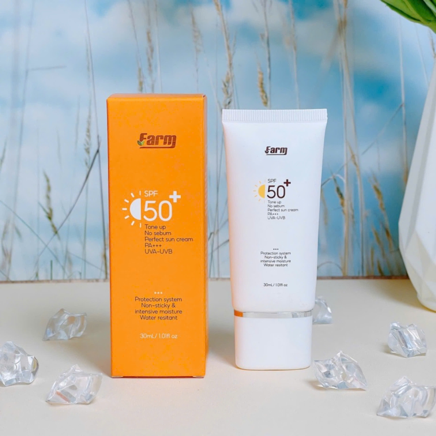 Kem chống nắng nâng tone FARM 30ml